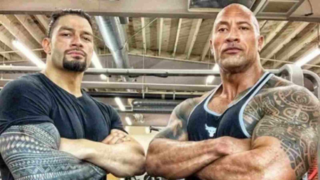 Roman Reigns and The Rock