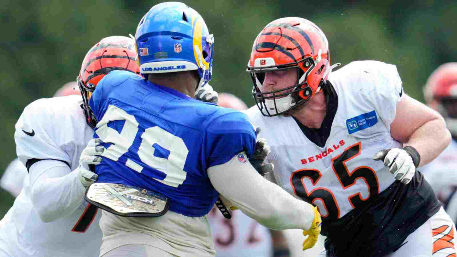 “Super Bowl spillover” Bengals and the Rams engage in a deadly brawl during a joint practice session