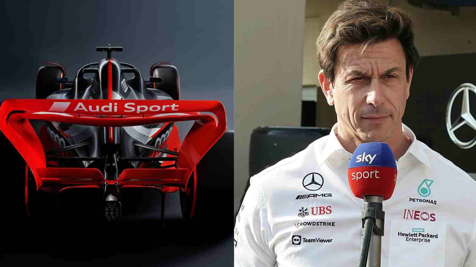 Audi takes a cheeky dig at Mercedes as it prepares to become the first German team to build the F1 power train in more than a decade