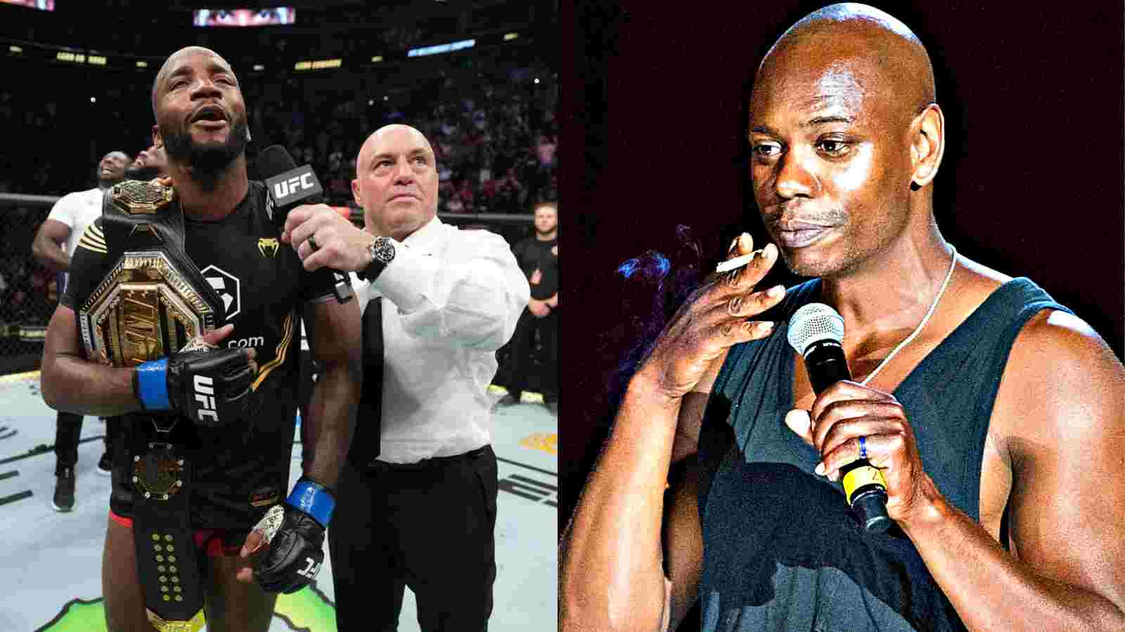 “Puff Puff Pass…” – Leon Edwards recalls SURREAL experience with Joe Rogan and Dave Chappelle