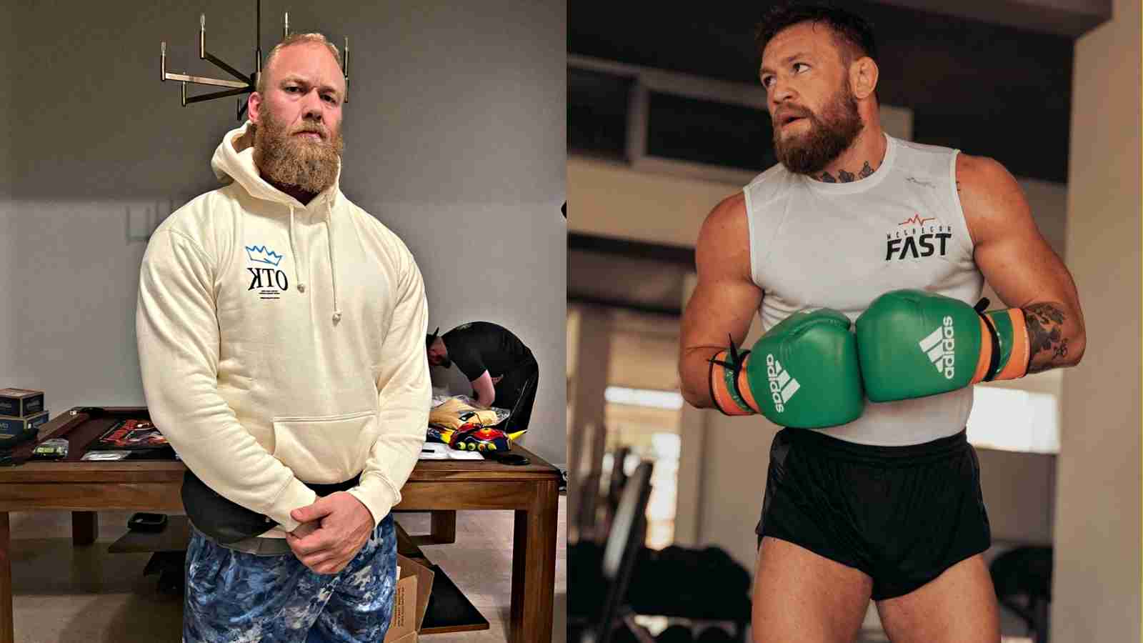 “Happened out of nowhere” – Hafthor Bjornsson spoke about how he got the chance to spar with Conor McGregor