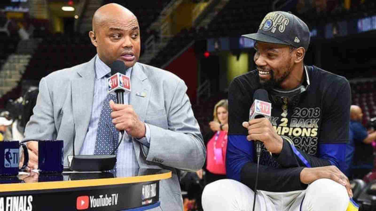 “Watch your mouth” NBA Fans lash into Charles Barkley for publicly bashing Kevin Durant as ‘Abject Failure’