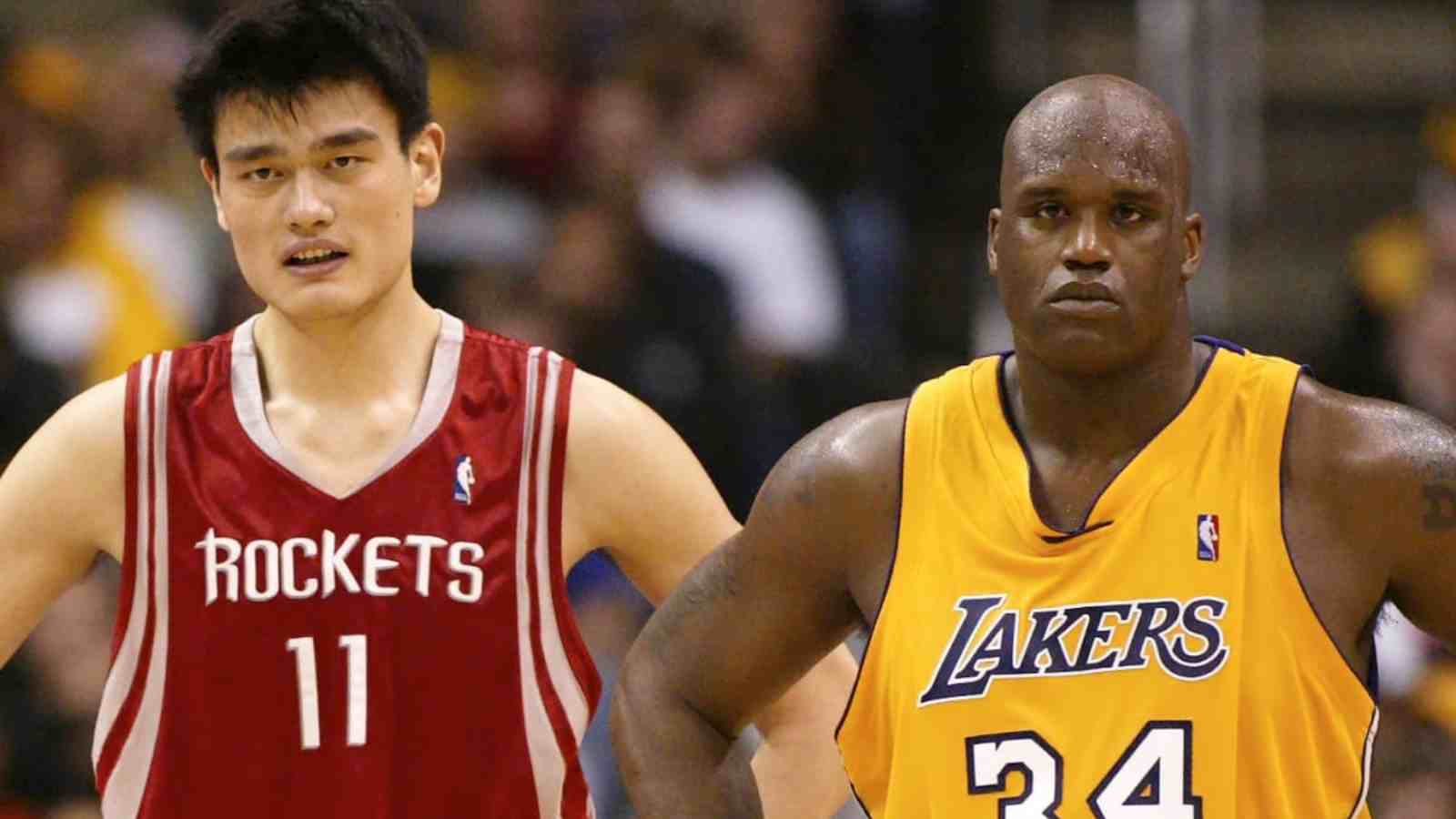 “You two stupid looking motherf**kers” Kevin Hart trolls Shaquille O’Neal and Yao Ming for their frame