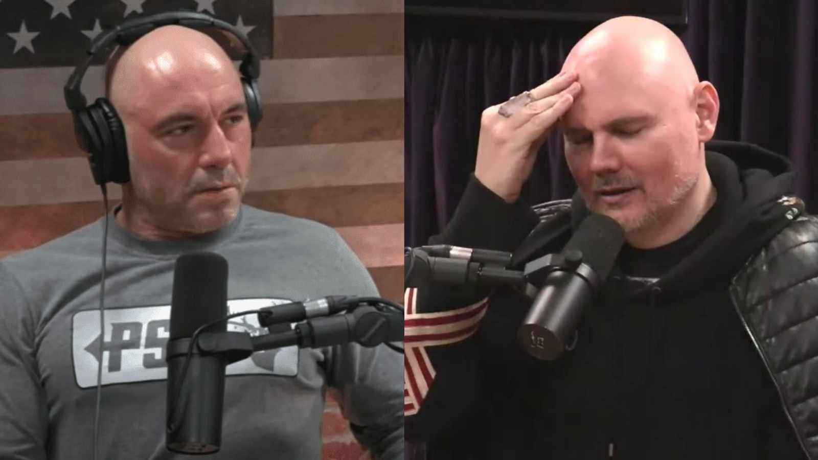 Joe Rogan and Billy Corgan