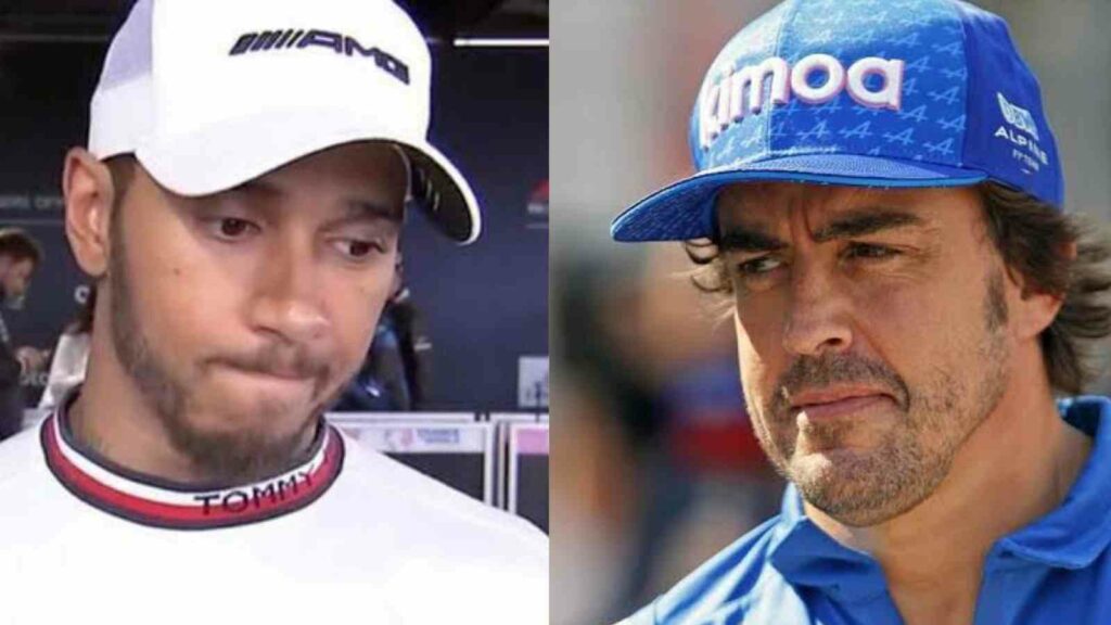 Lewis Hamilton and Fernando Alonso