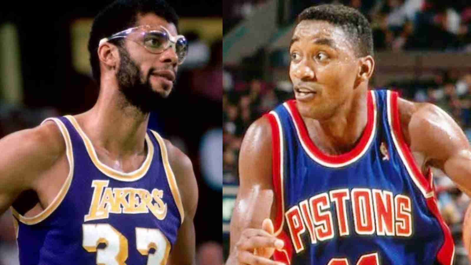 “Is this your man?” Isiah Thomas reveals how great of a trash-talker Kareem Abdul Jabbar was