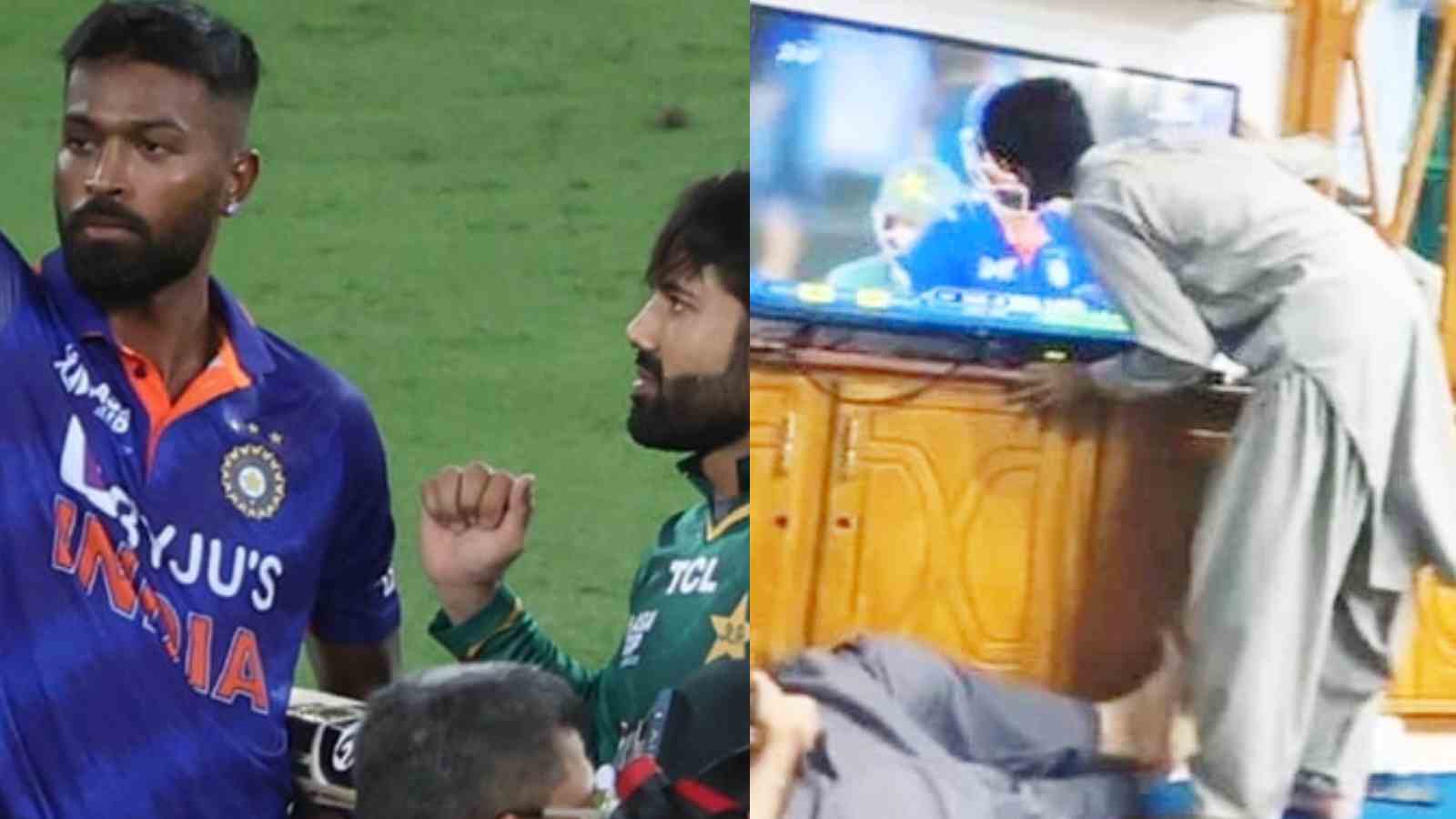 IND vs PAK 2022: WATCH- Afghanistan fan “kisses” Hardik Pandya on TV screen after India beat Pakistan