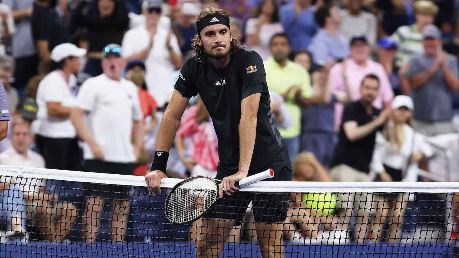 A frustrated Stefanos Tsitsipas sarcastically thanks the organizers in Stockholm for not presenting a runners-up trophy as he loses a second Tour final this month