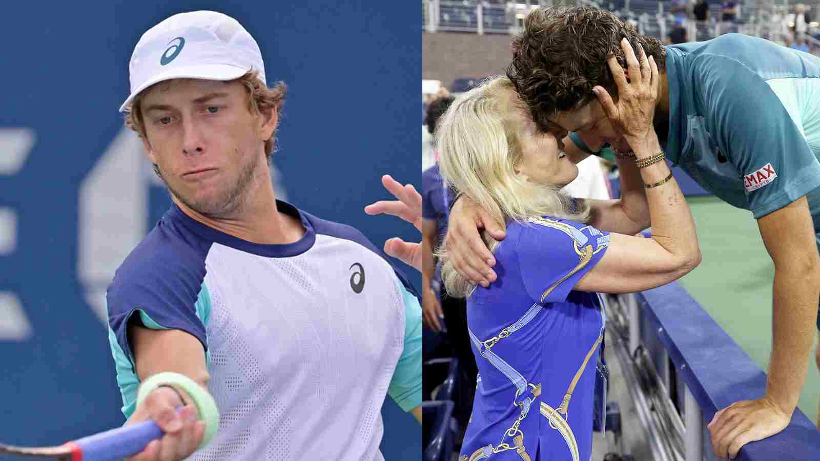 WATCH: ‘Like mother like son’ Former US Open champ Tracy Austin celebrates with son Brandon Holt after he upsets Taylor Fritz in US Open