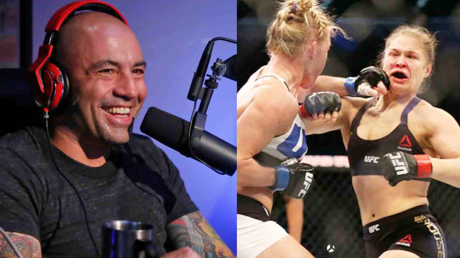 “Ronda was getting F**ked up”; Joe Rogan scrutinizes Ronda Rousey’s devastating career loss against Holly Holm courtesy of the greatest “Head Kick” knockout ever