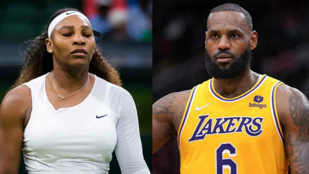 Serena Williams and LeBron James