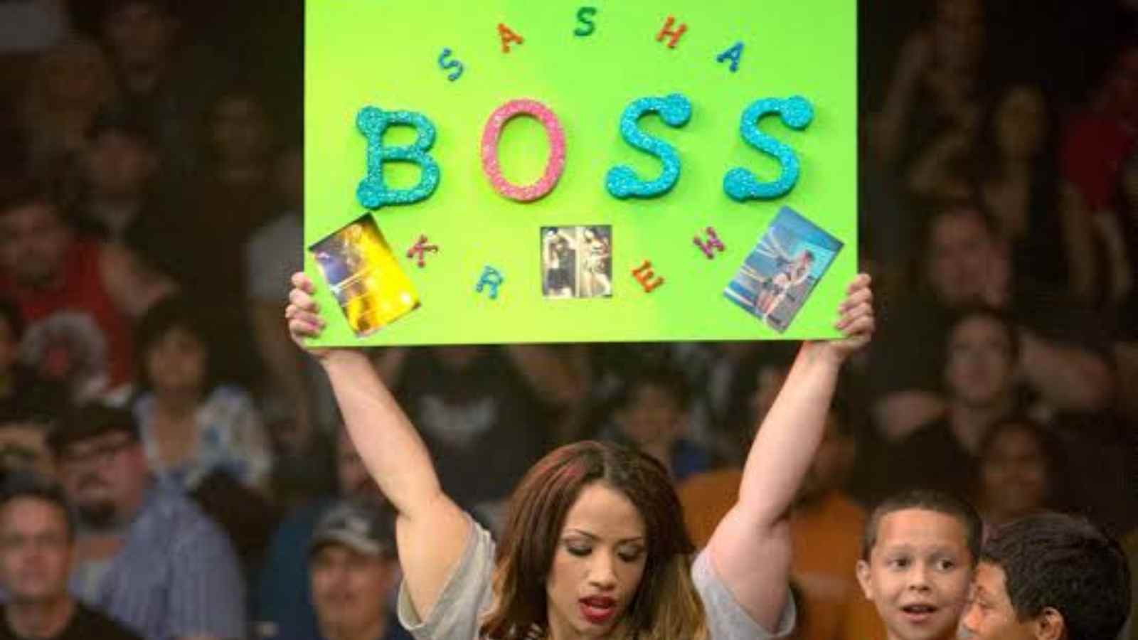 WWE Security personnel snatches CONTROVERSIAL Sasha Banks’ fan sign from the spectator