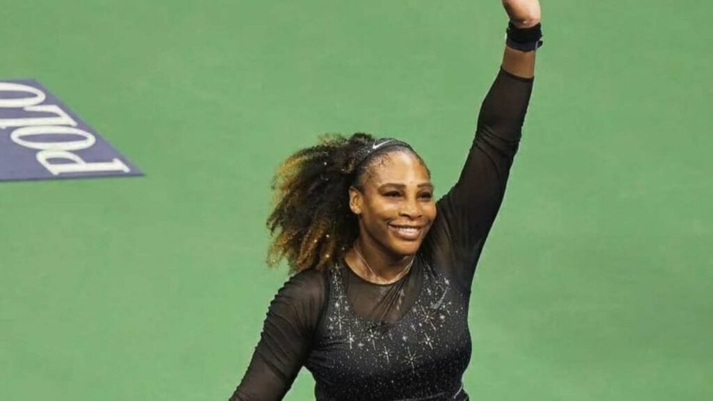 Serena Williams in her latest Nike Outfit