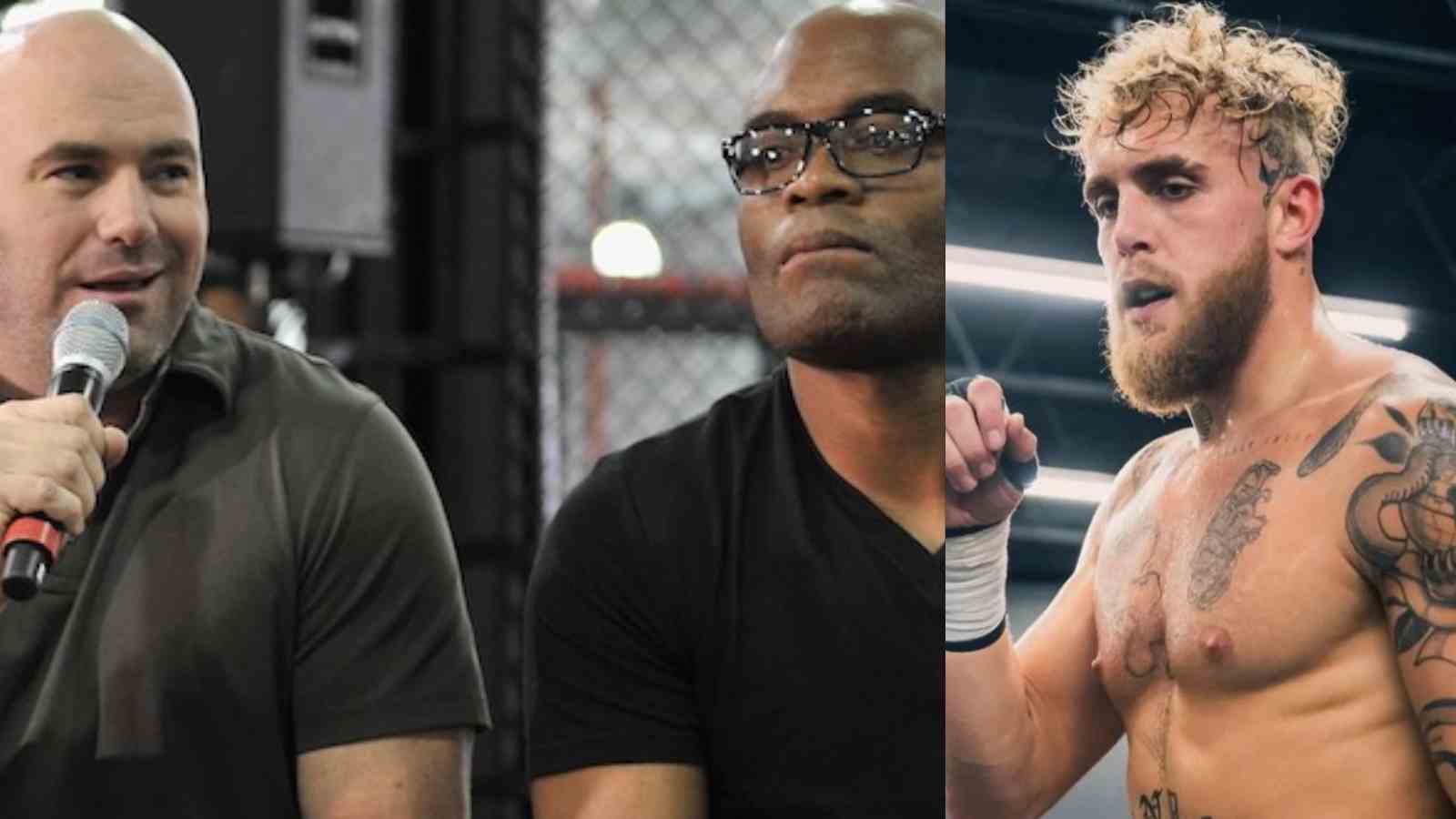 “If he is really fighting Silva…” – Dana White gives his first reactions to Jake Paul fighting Anderson Silva