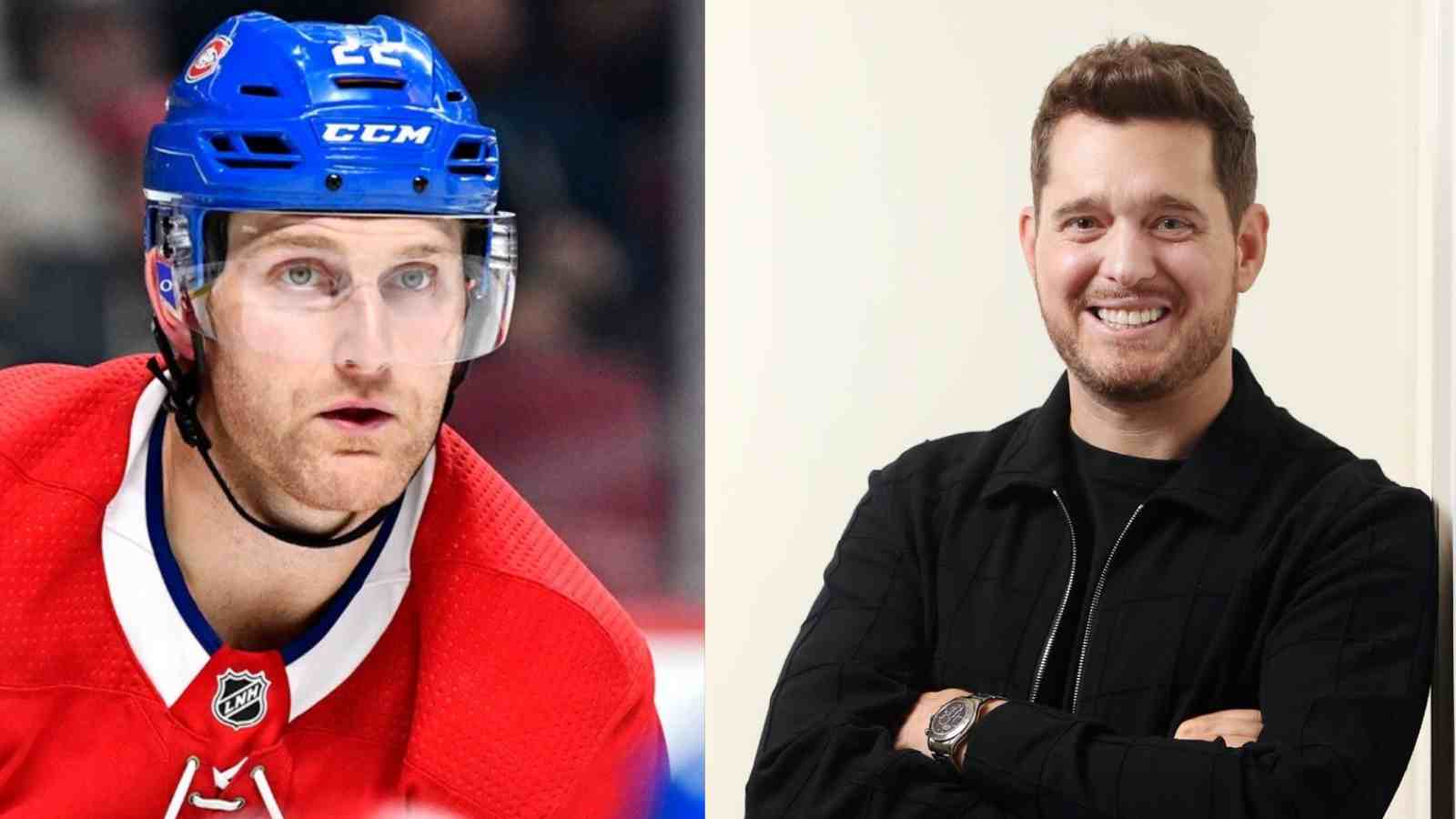 WATCH: Singer Michael Buble put on former Capitals defenceman Karl Alzner’s jersey during concert in D.C