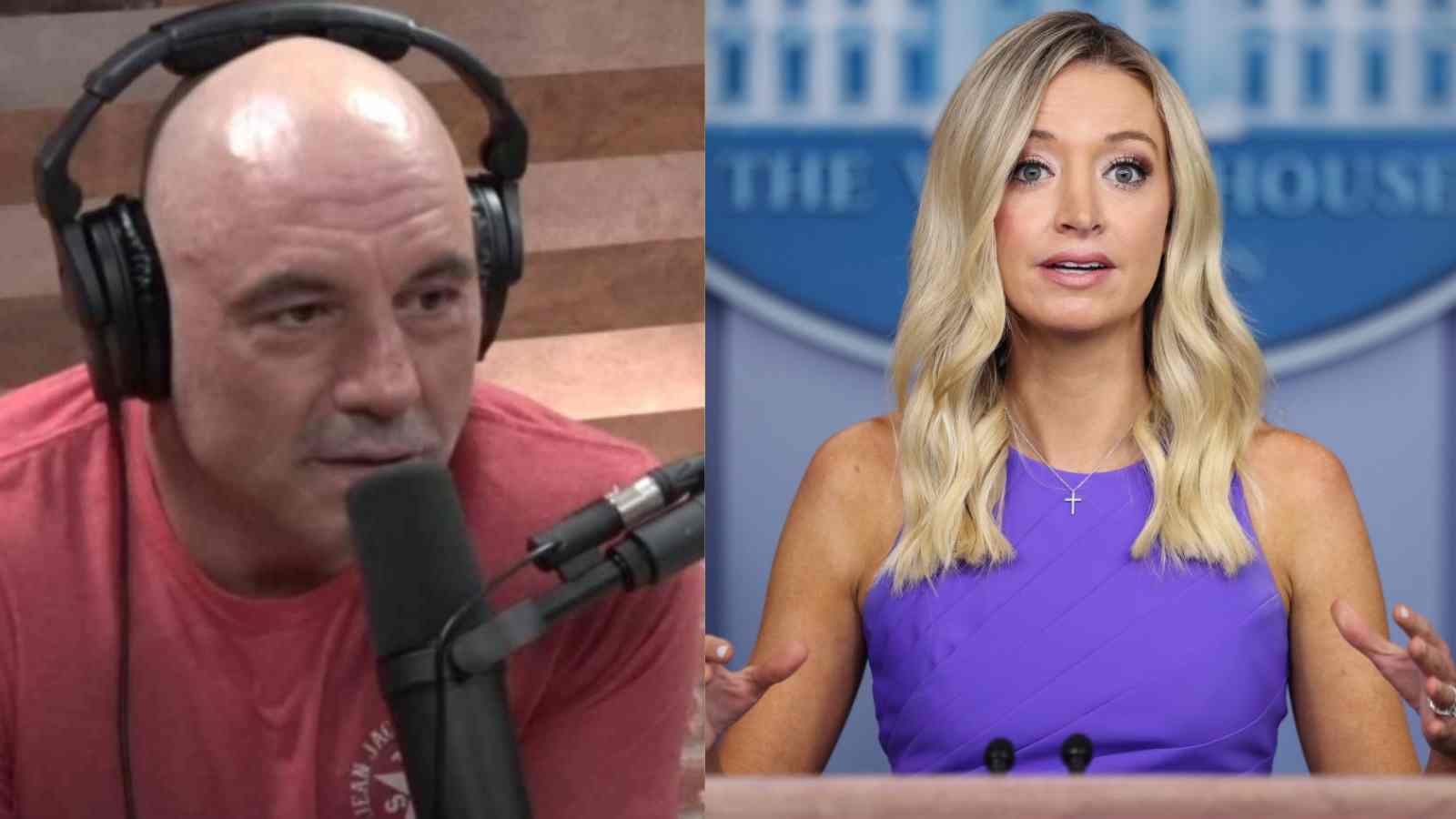 “The Best ever”- Joe Rogan lauds Donald Trump’s appointed White House press secretary, Kayleigh McEnany