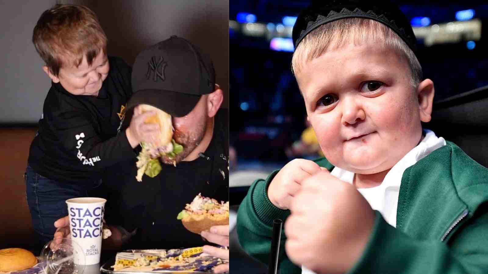 WATCH: Hasbulla smashes a sizzling hot burger on UFC Champion  Alexander Volkanovski’s face