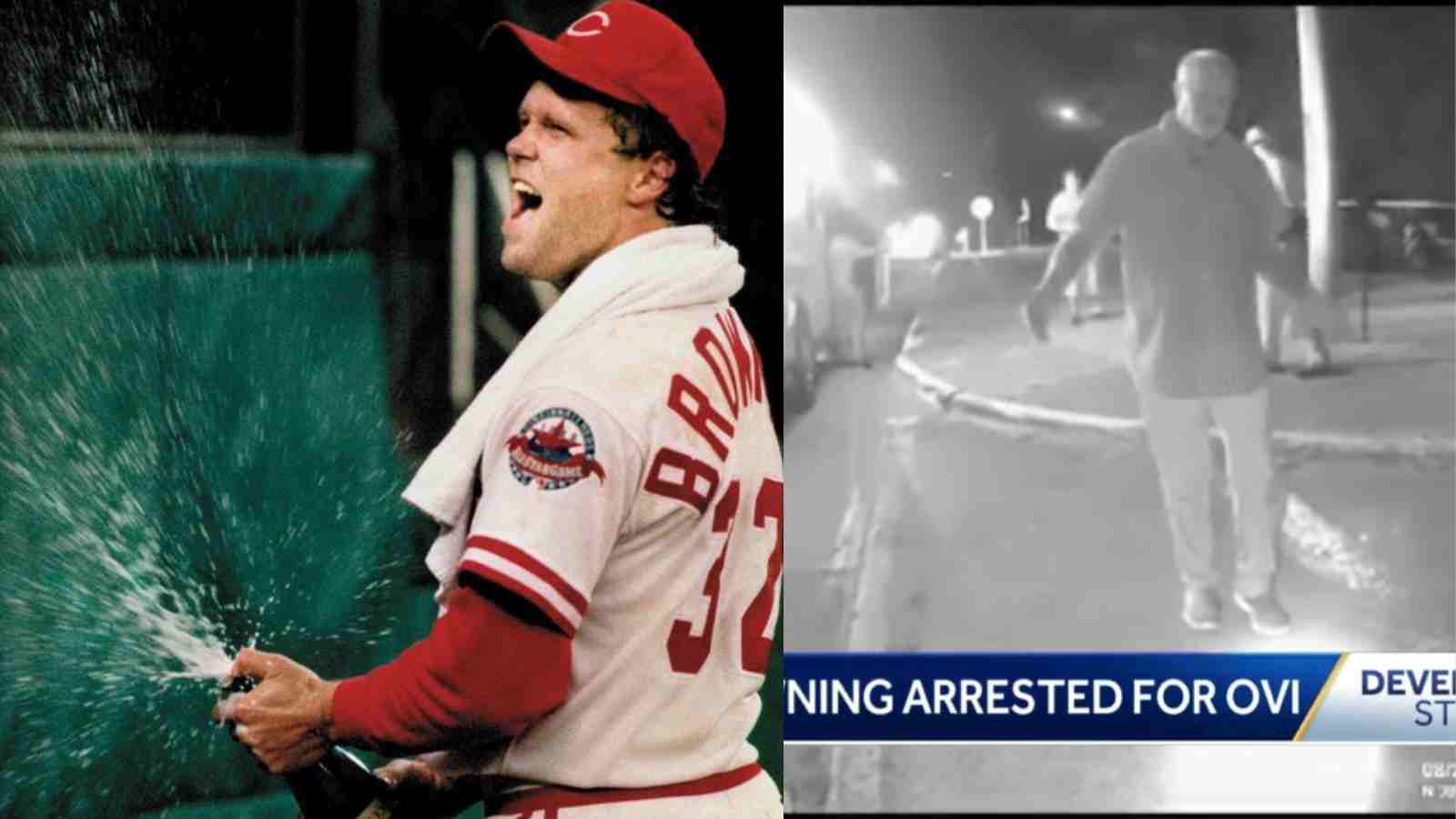 “Bourbon and Marijuana Pipe?”: Tom Browning arrested for two counts of OVI; Former All-Star crashed into a house