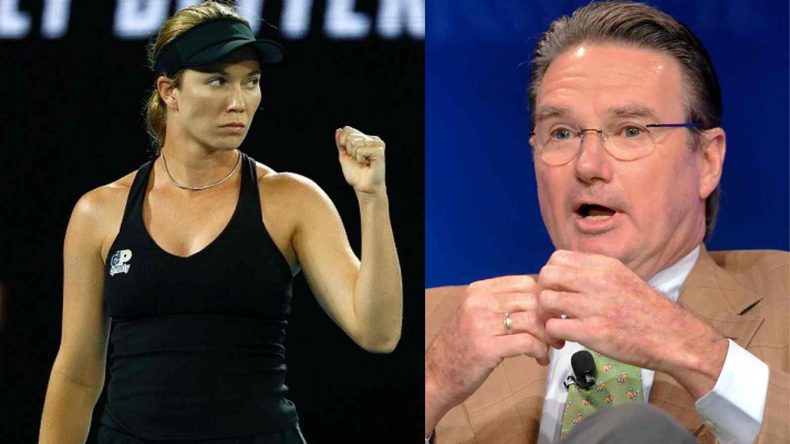 “Thanks for the shout-out” Jimmy Connors acknowledges Danielle Collins’ tribute to him during her first-round match at the 2022 US Open