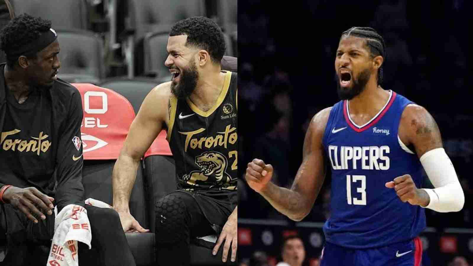 “I’d be disappointed if they don’t start the season HOT” Paul George hails Toronto Raptors ahead of start of 2022-23 season