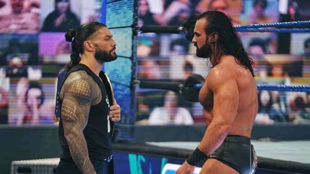 Roman Reigns and Drew McIntyre will face each other at Clash At The Castle