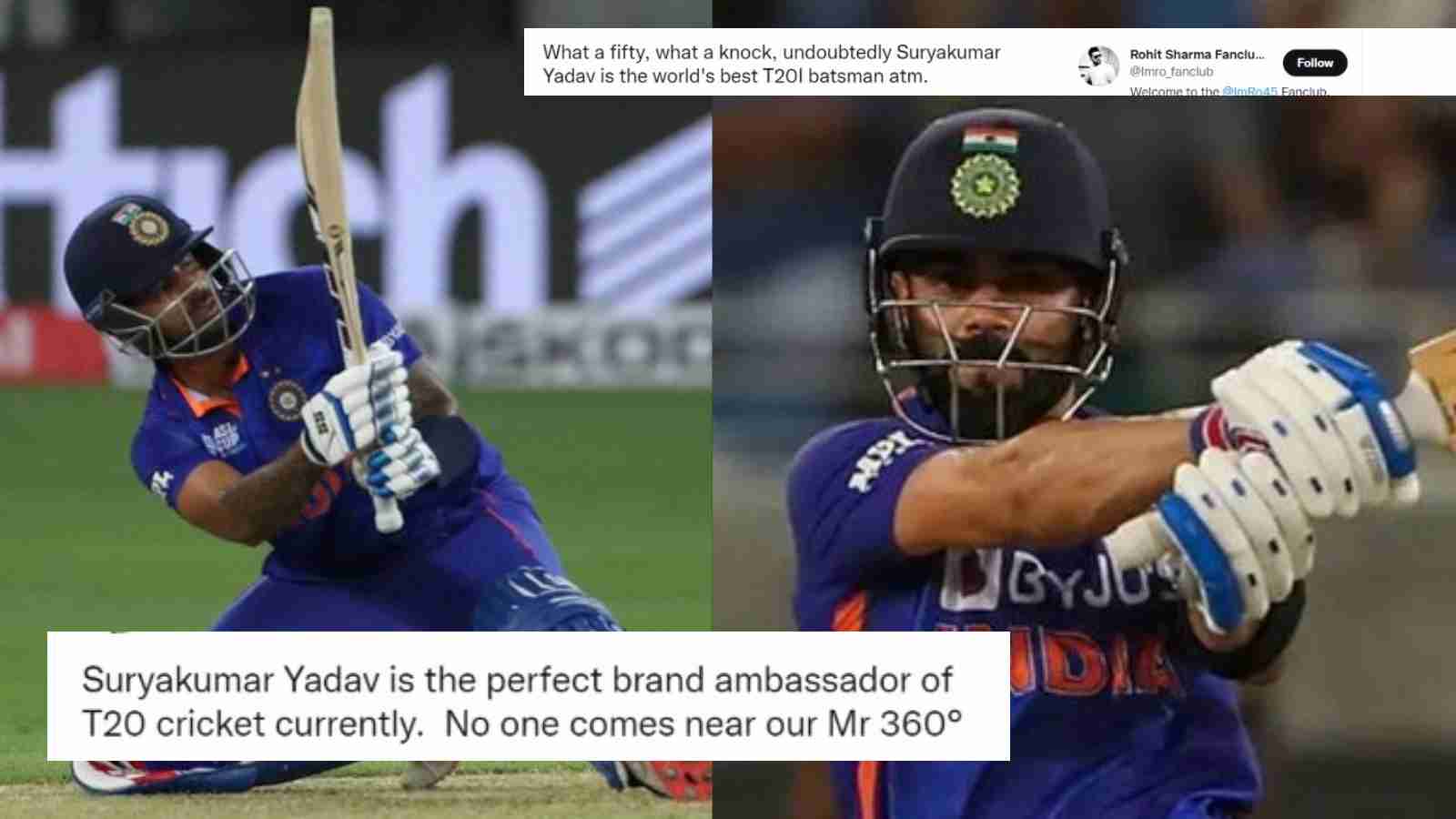 “Looks like Kohli batting with ABD”- Twitter errupts as Suryakumar Yadav turns BEAST mode, shines with Virat Kohli to set 192 against Hong Kong