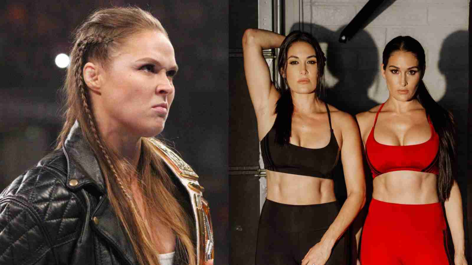 “Bunch of Untrustworthy Bitc**s”; When Ronda Rousey slammed the APPLE- POLISHING Bella Twins for their unexpected Betrayal