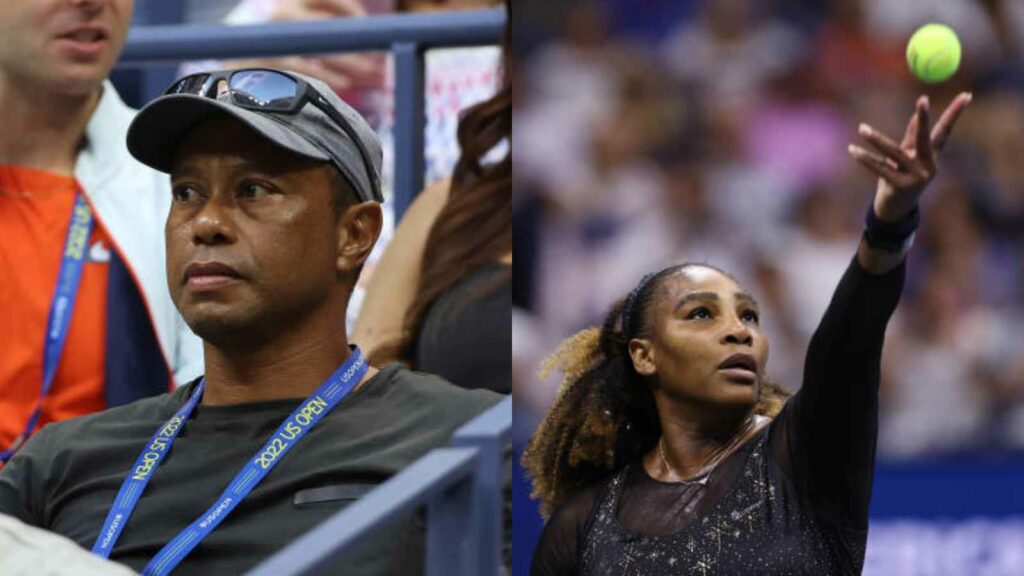 Tiger Woods and Serena Williams