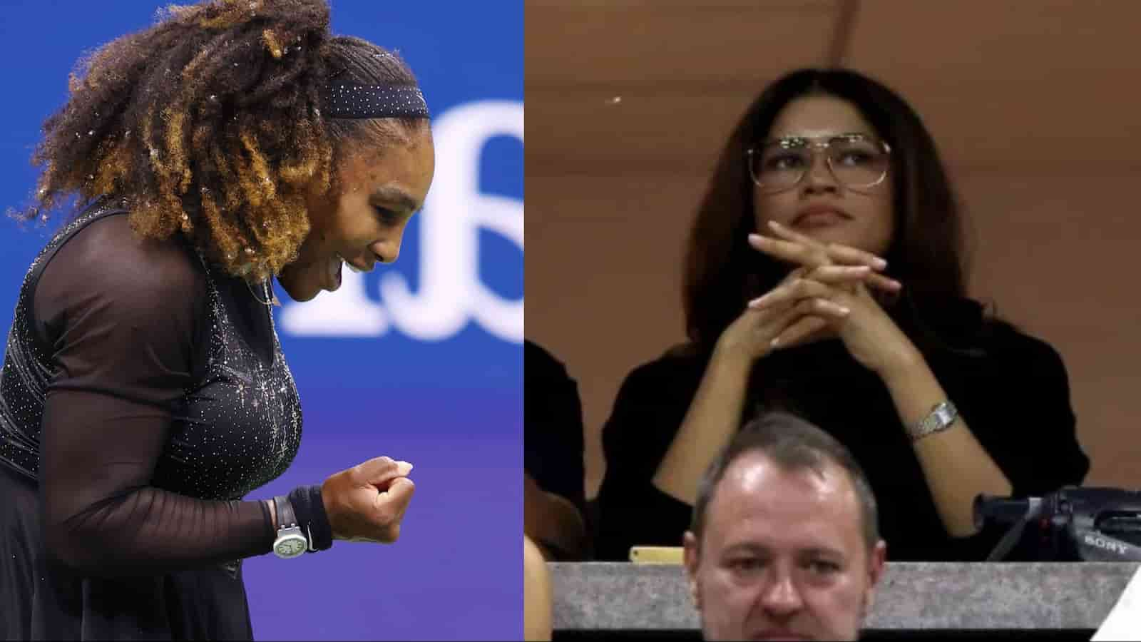 Watch: “Where’s Tom Holland?” Fans speculate conspiracies as Zendaya watches Serena Williams’ match alone a night before her birthday