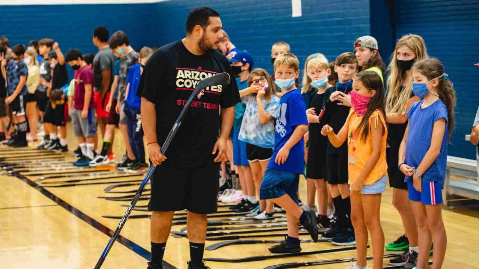 “The first building block” – Arizona Coyotes set to introduce Street Hockey League for kids