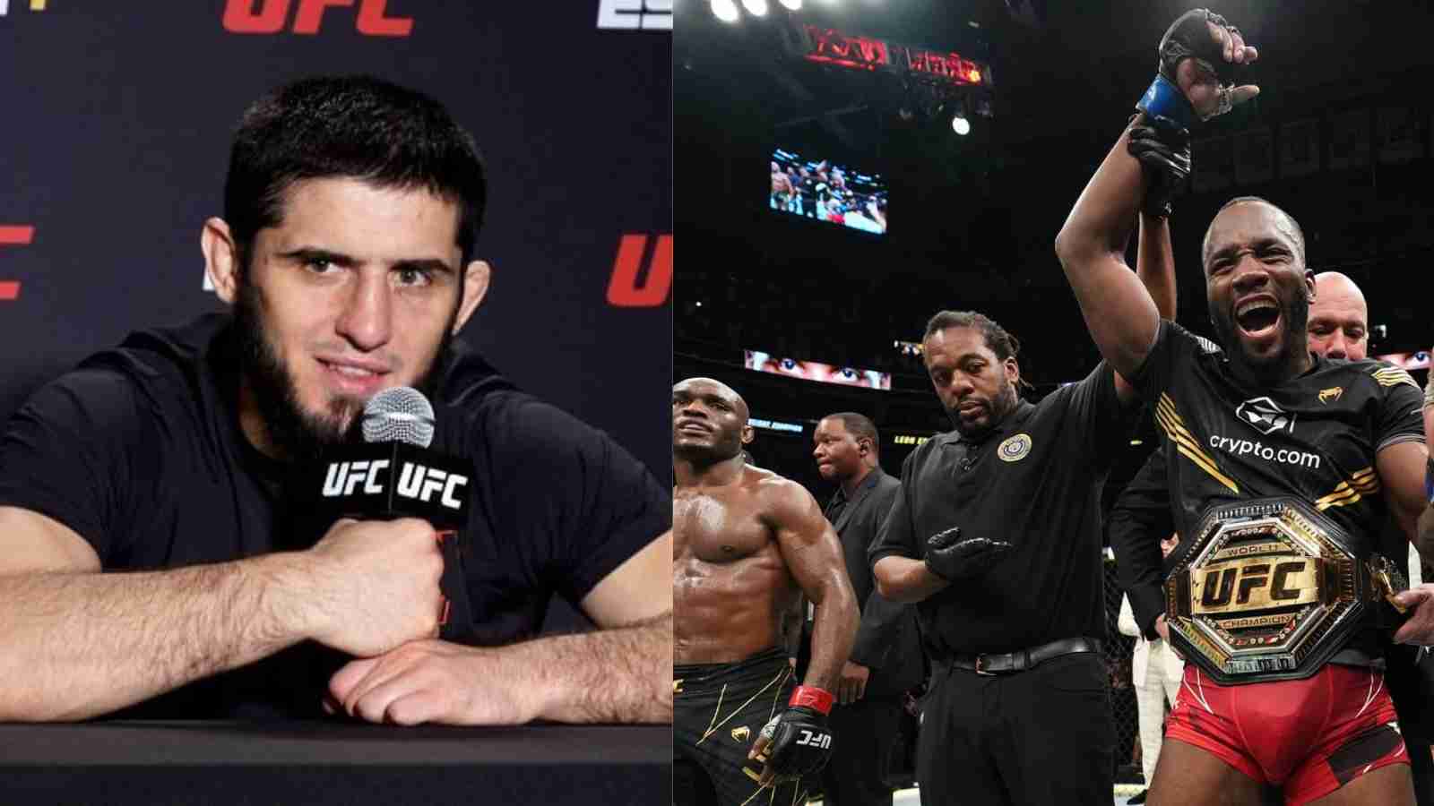 “Just got LUCKY” – Islam Makhachev discredits Leon Edwards’ win as ‘FLUKE’ over Kamaru Usman at UFC 278