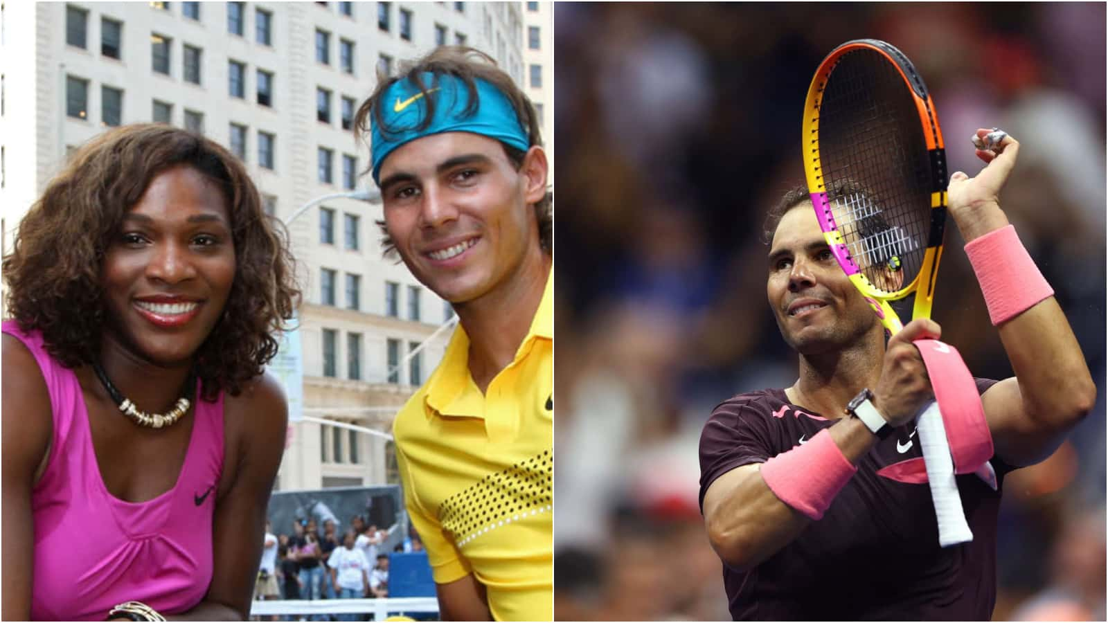 “It’s been a huge honour to share with you almost all of my tennis career,” Rafael Nadal ‘Thanks’ Serena Williams in a heartful video