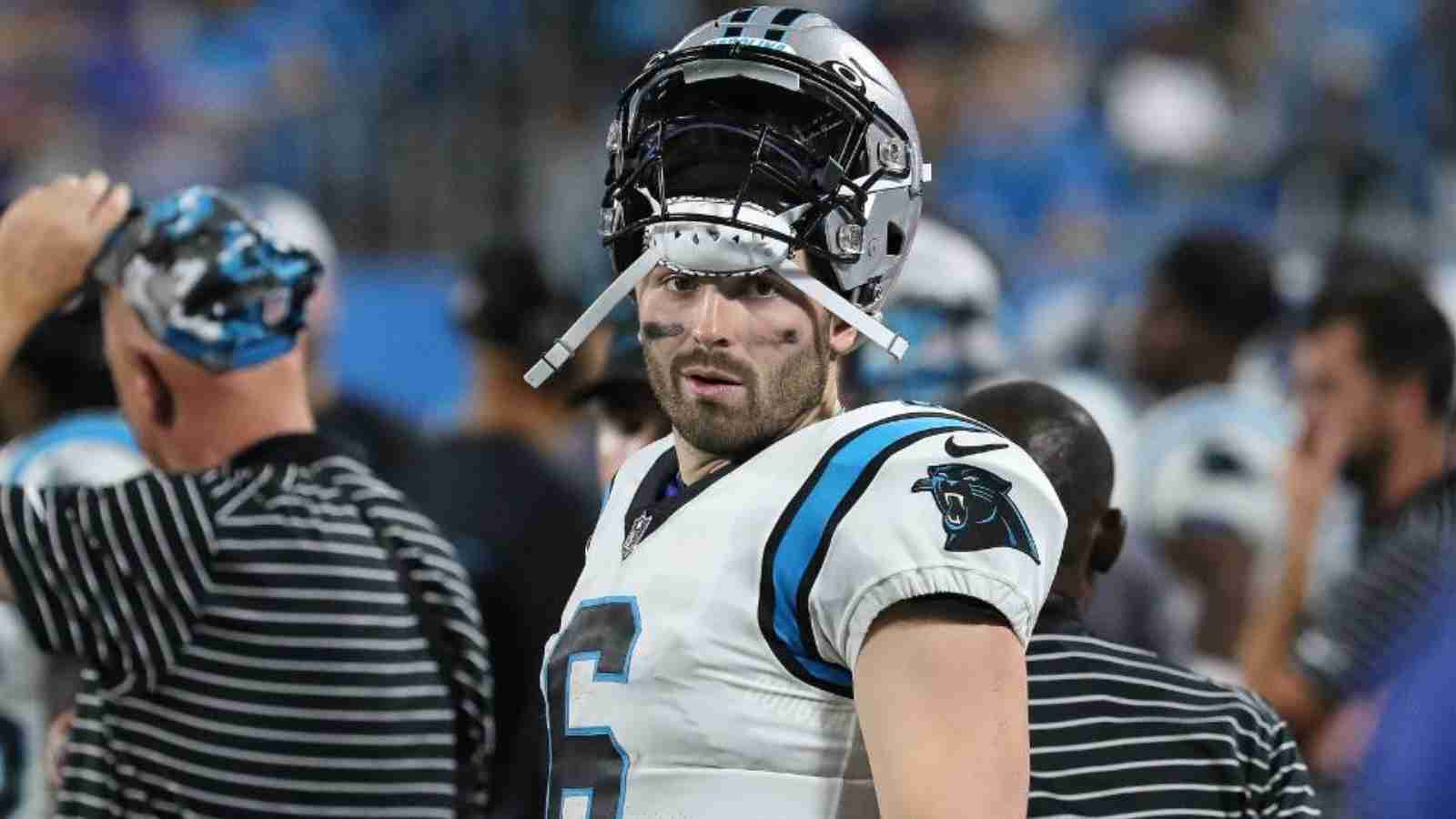 “I’m an aggressive competitor,” Panthers QB Baker Mayfield denies saying expletives to the Cleveland Browns ahead of their Week 1 clash