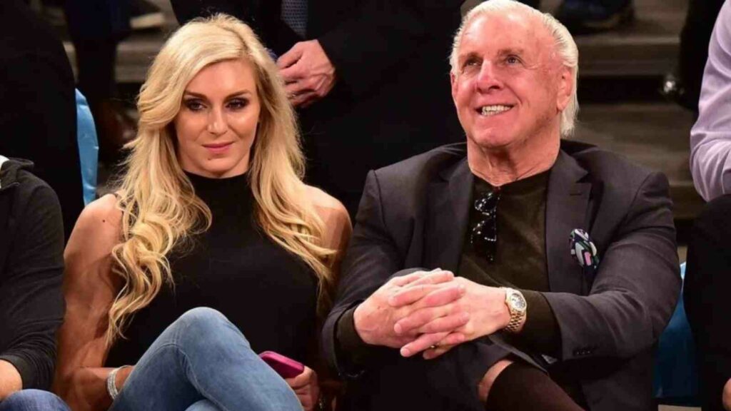 Charlotte Flair with Ric Flair