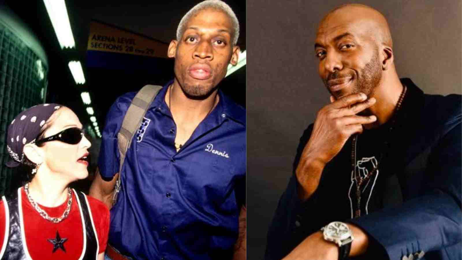 “Madonna made him more FREE” John Salley emphasizes how Dennis Rodman became absolutely relentless after dating $1.2 Billion Hollywood icon