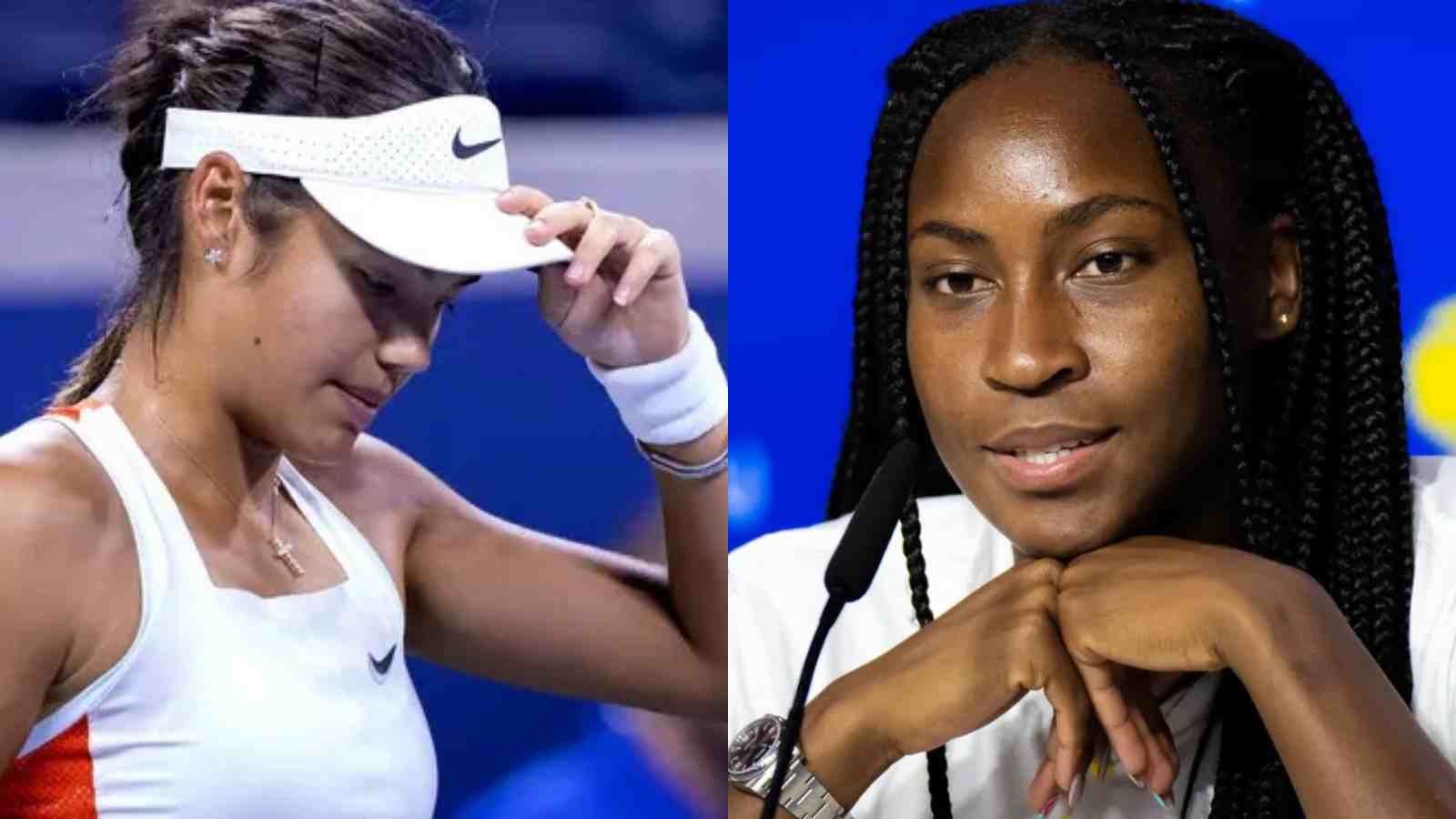 “You just have to accept it” Coco Gauff comments on Emma Raducanu’s early exit due to intimidating grand slam final pressure