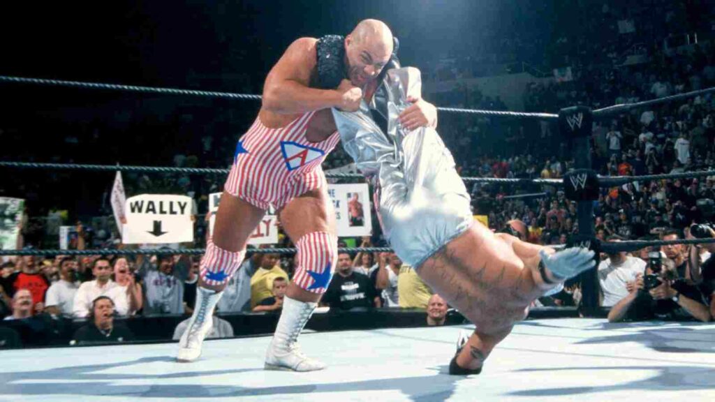 Kurt Angle vs Rey Mysterio at SummerSlam 2002