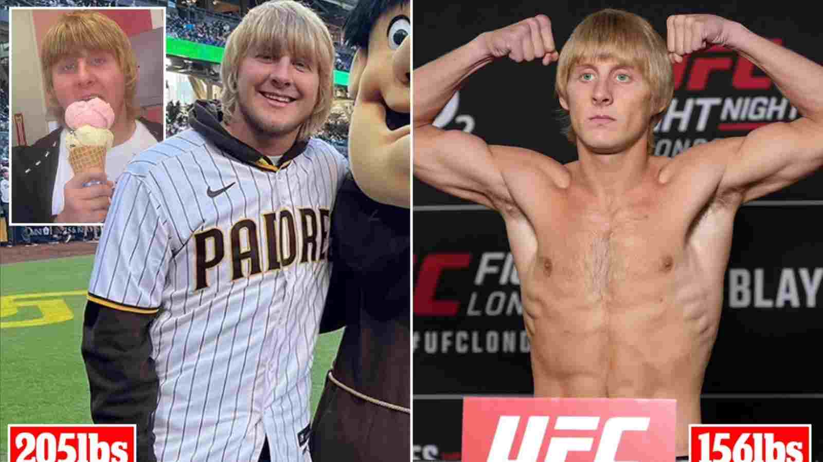 WATCH: Paddy Pimblett SEVERELY VIOLATES the Lightweight division limit in a recent weight check