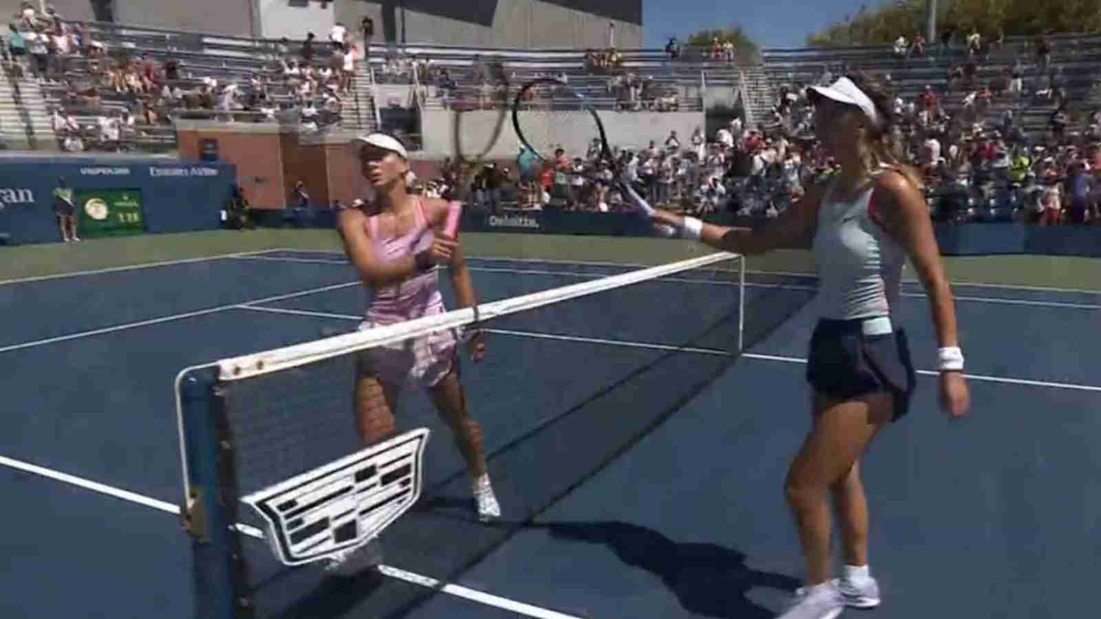 WATCH: “Typical Ukronazi!” Ukraine’s Marta Kostyuk refuses handshake with Belarusian Victoria Azarenka after crashing out of US Open