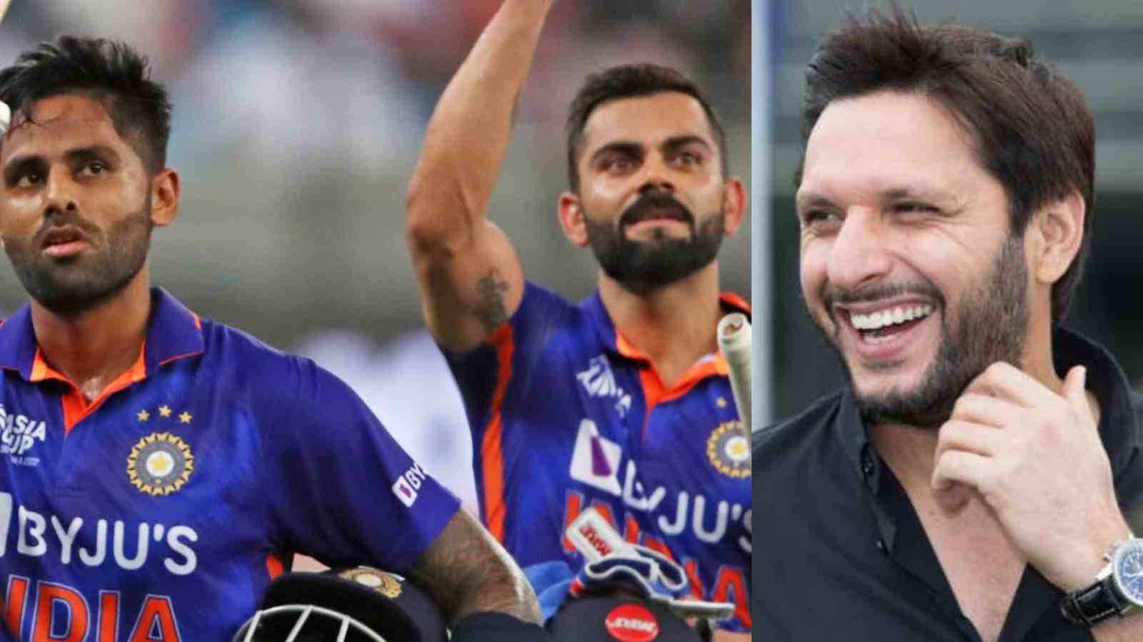 “Main Virat ki batting dekhne baitha tha….”- Shahid Afridi lauds Suryakumar Yadav’s havoc knock against Hong Kong