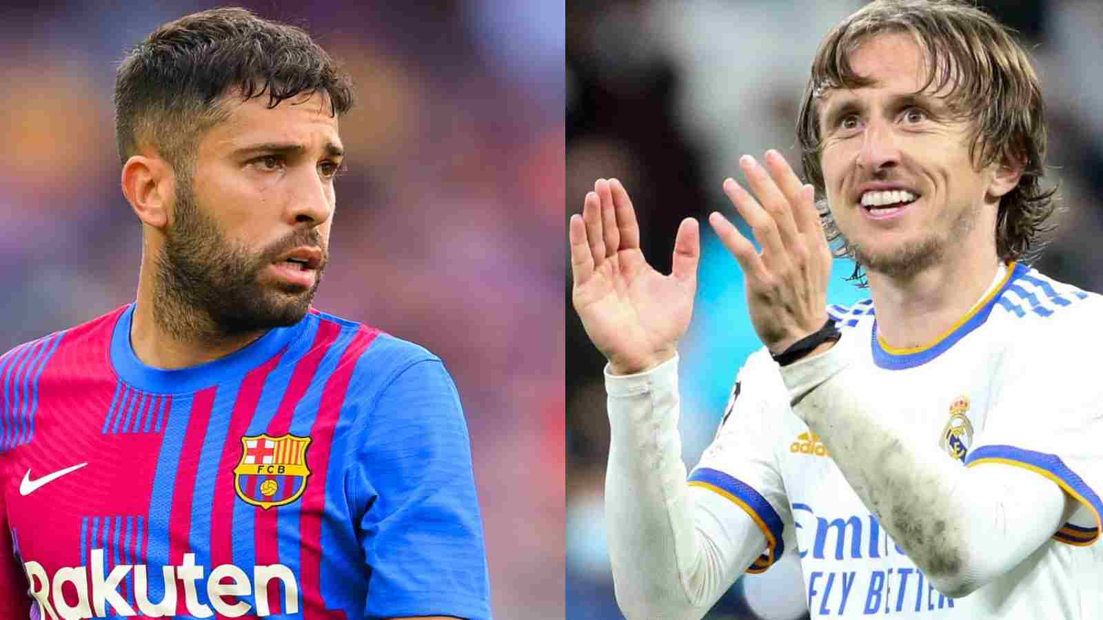 Jordi Alba names Real Madrid legend with whom he’d like to play at Barcelona