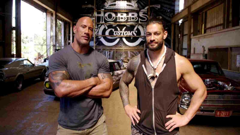 The Rock and Roman Reigns