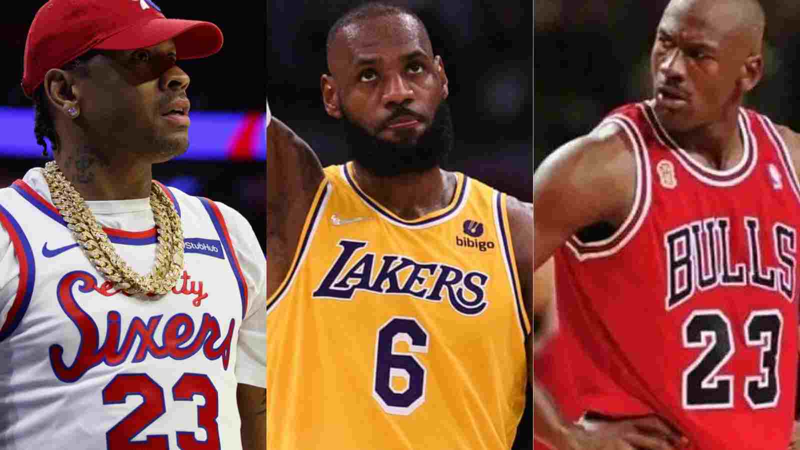 “LeBron James is the ONE” Allen Iverson surprisingly labels Lakers star over Michael Jordan