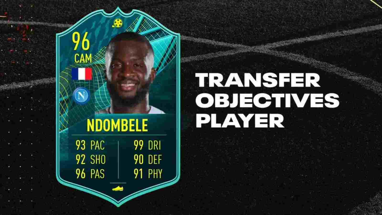 FIFA 22: How to Complete 96-rated Ndombele Player Moments SBC? (3rd September)