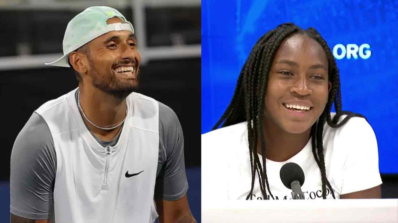 “I can never dislike him” Coco Gauff backs the controversial Nick Kyrgios as US Open title contender