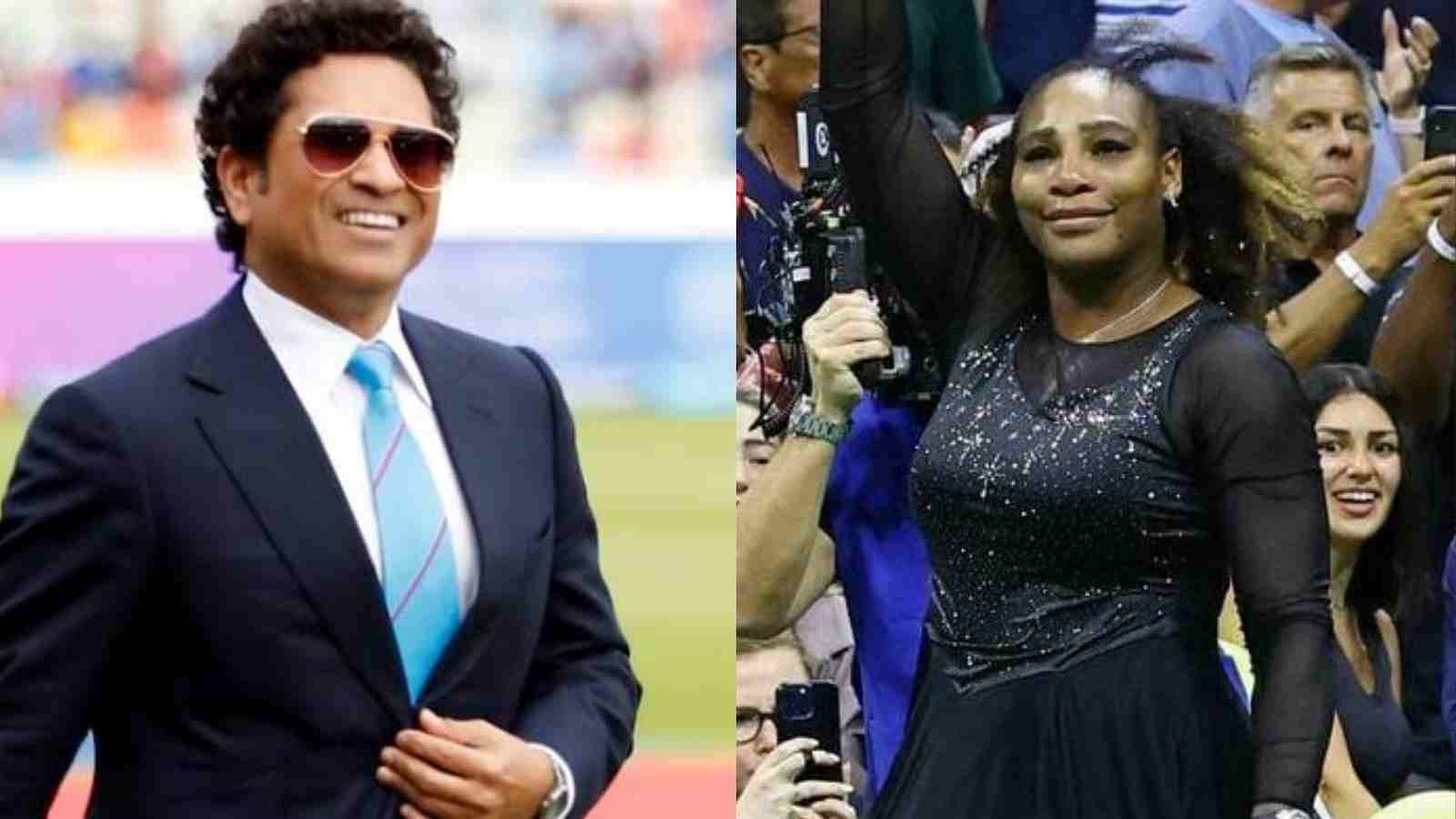 “Congratulations on an inspiring career”- Sachin Tendulkar crafts heartfelt tribute to Serena Williams