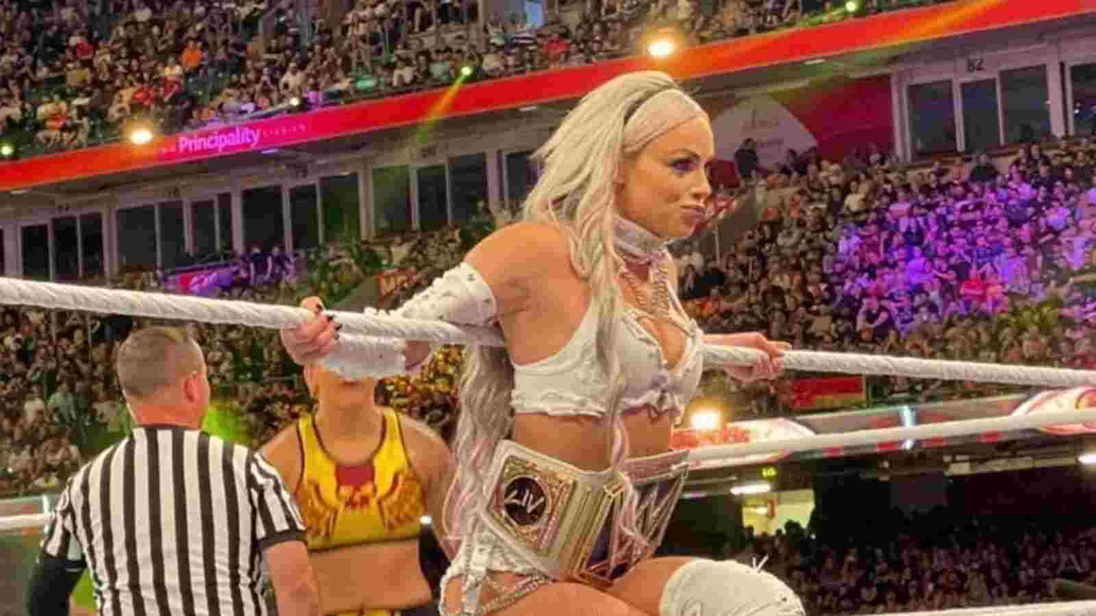 “This division could NEVER move forward” Twitter has a different reaction for Liv Morgan vs Shayna Baszler’s title match at The Clash At The Castle