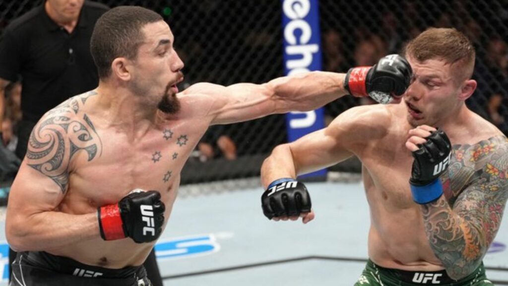 Robert Whittaker vs Marvin Vettori at UFC Paris