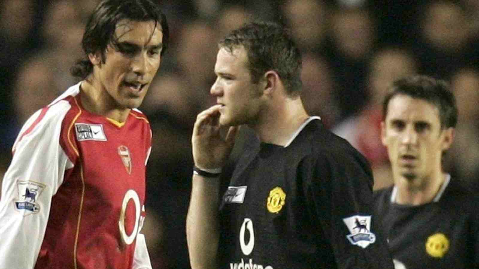 “I was asking where he got his make up from”- When Wayne Rooney made fun of Arsenal’s Robert Pires