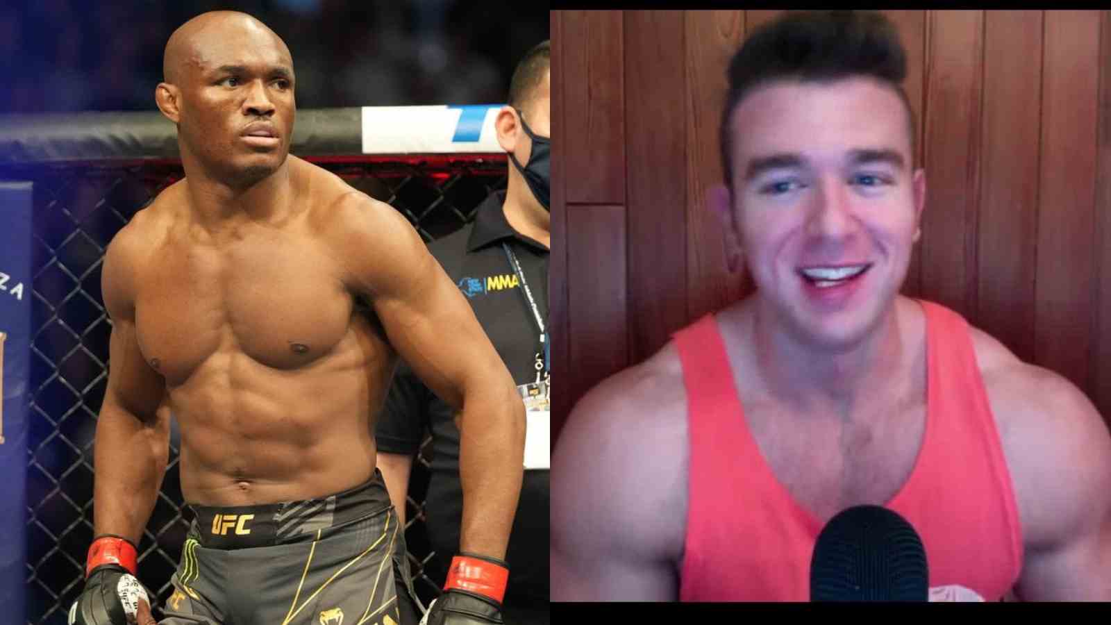 Derek from More Plates More Dates reacts to being called a “Youtube Dumba**” by a furious Kamaru Usman over PED accusations